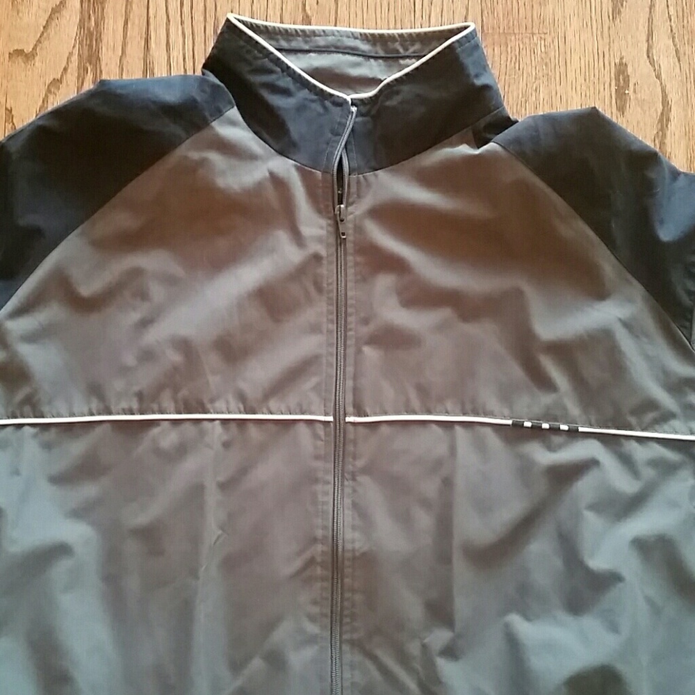 MEN'S Consensus Size XXL Two-Tone Lightweight Full Zipper Front Jacket
